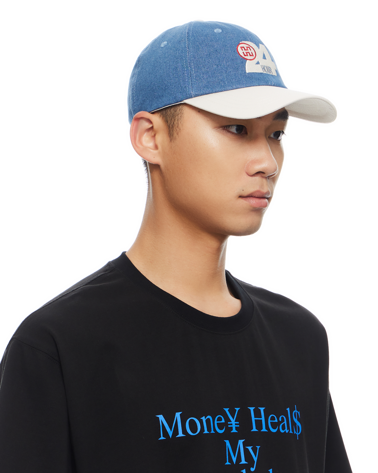 24 HOUR LOGO EMBROIDERED BASEBALL CAP