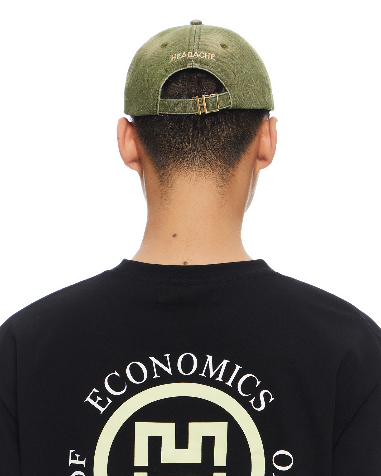 SLOGAN EMBROIDERED WASHED VINTAGE BASEBALL CAP