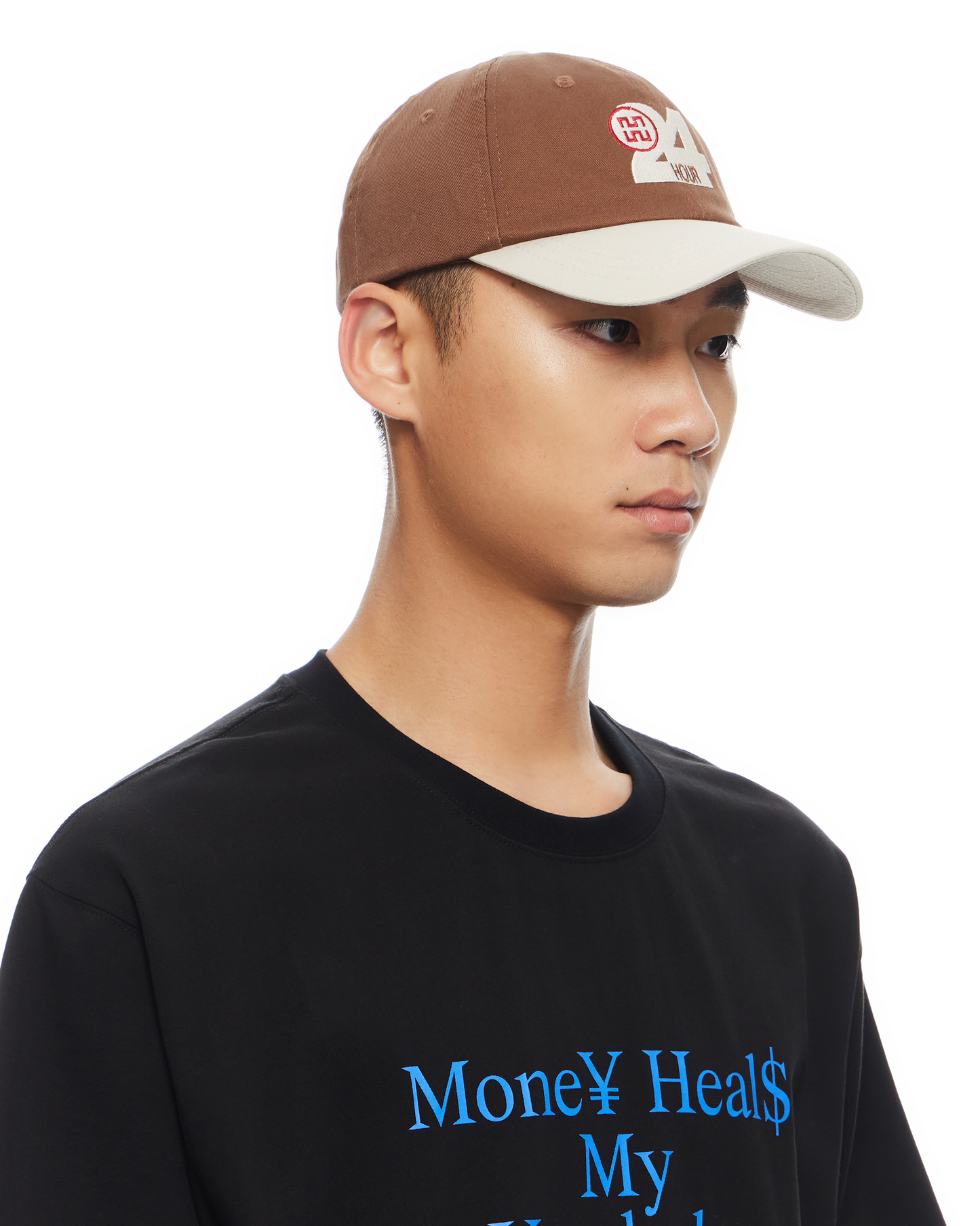 24 HOUR LOGO EMBROIDERED BASEBALL CAP
