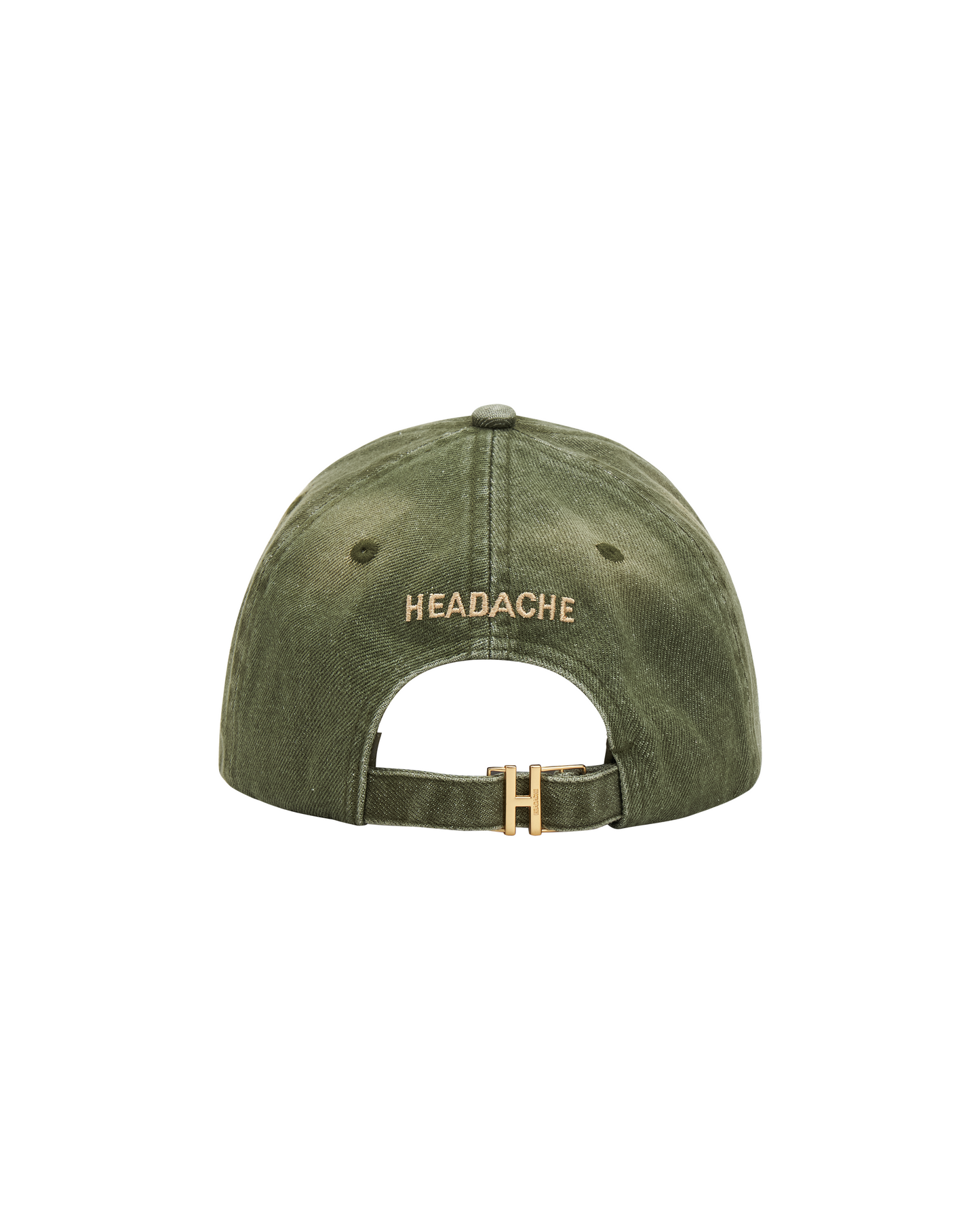 SLOGAN EMBROIDERED WASHED VINTAGE BASEBALL CAP