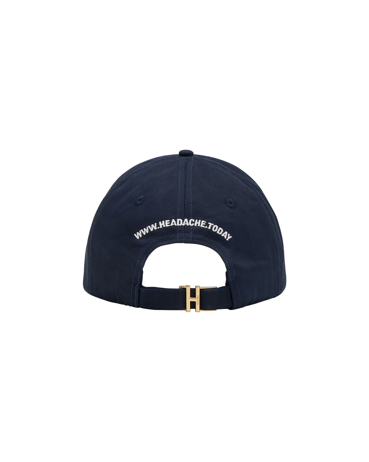 H LOGO EMBROIDERED BASEBALL CAP