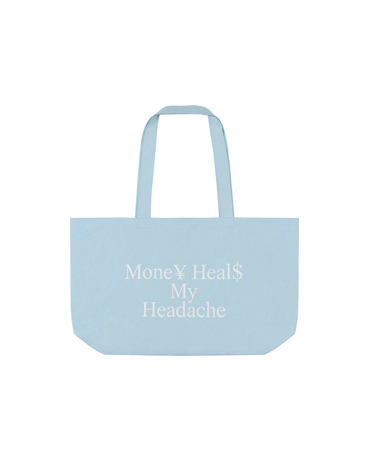 SLOGAN PRINT CANVAS TOTE BAG
