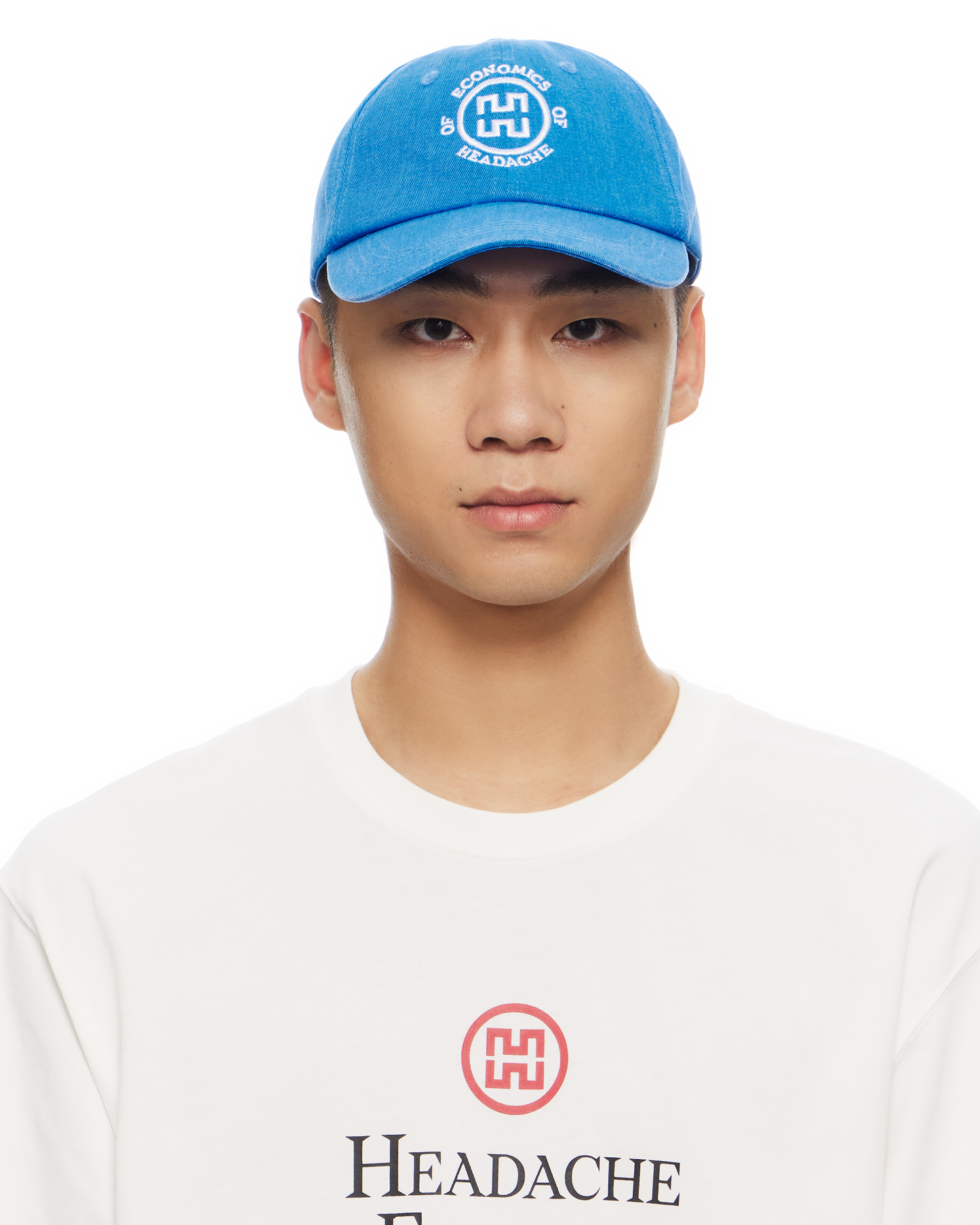 H LOGO EMBROIDERED BASEBALL CAP