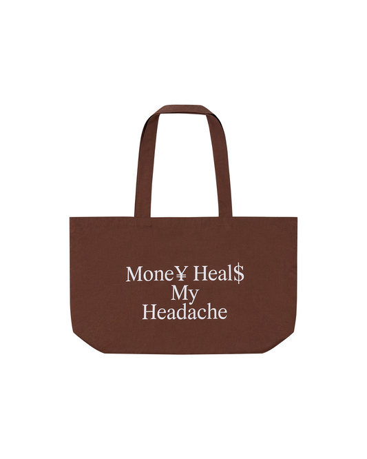 SLOGAN PRINT CANVAS TOTE BAG
