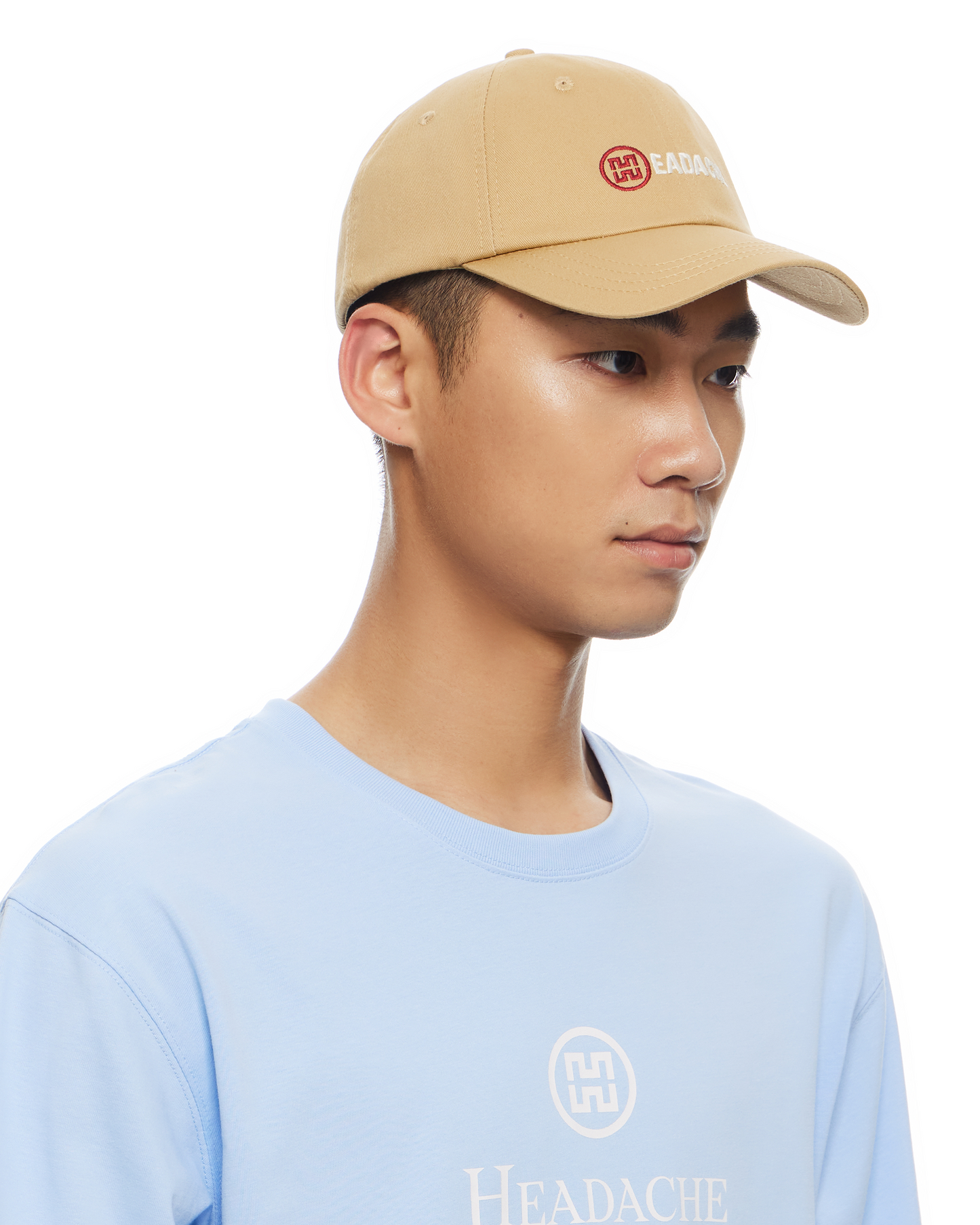 H LOGO EMBROIDERED BASEBALL CAP
