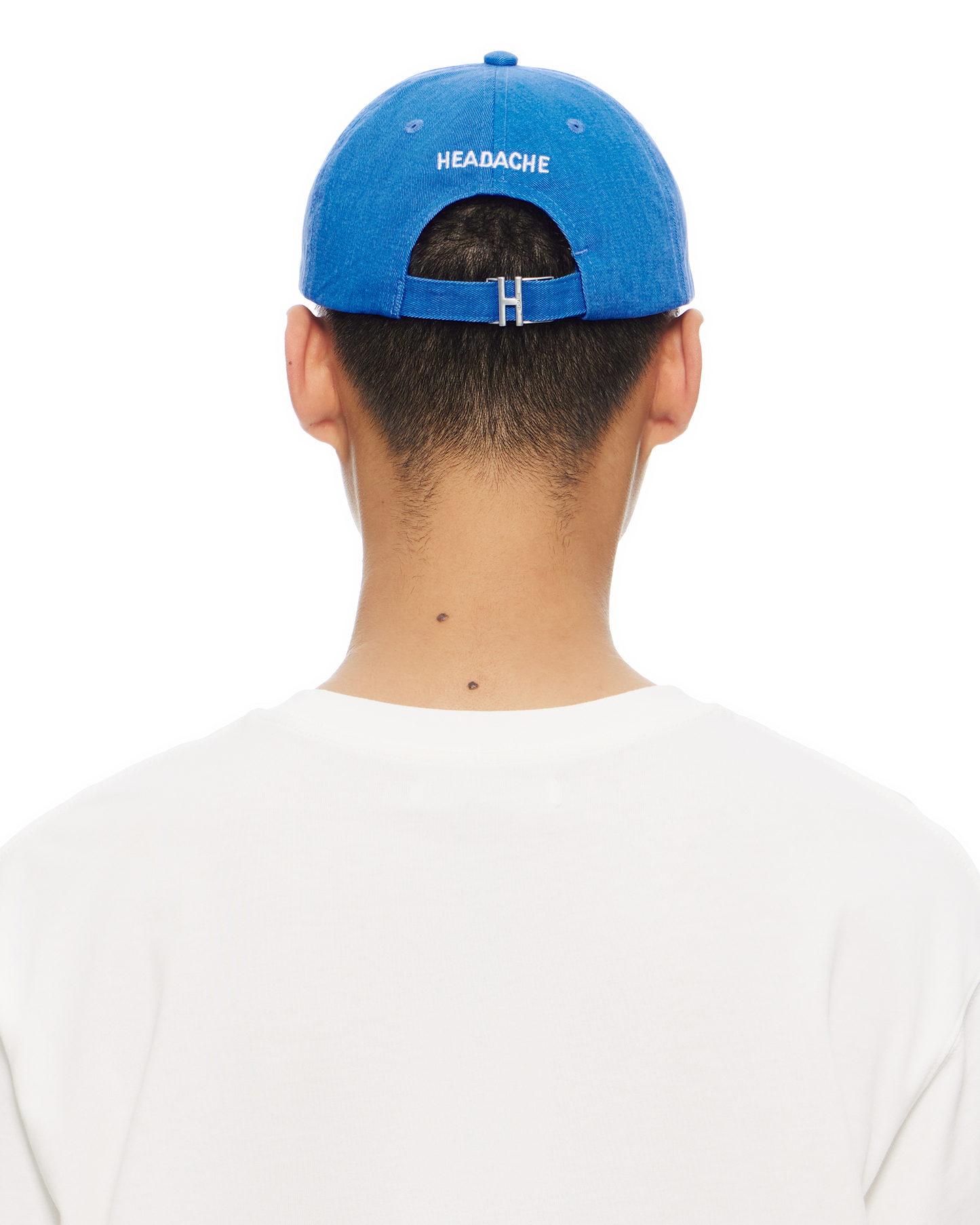 H LOGO EMBROIDERED BASEBALL CAP