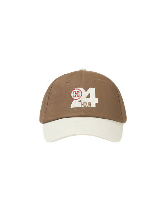 24 HOUR LOGO EMBROIDERED BASEBALL CAP