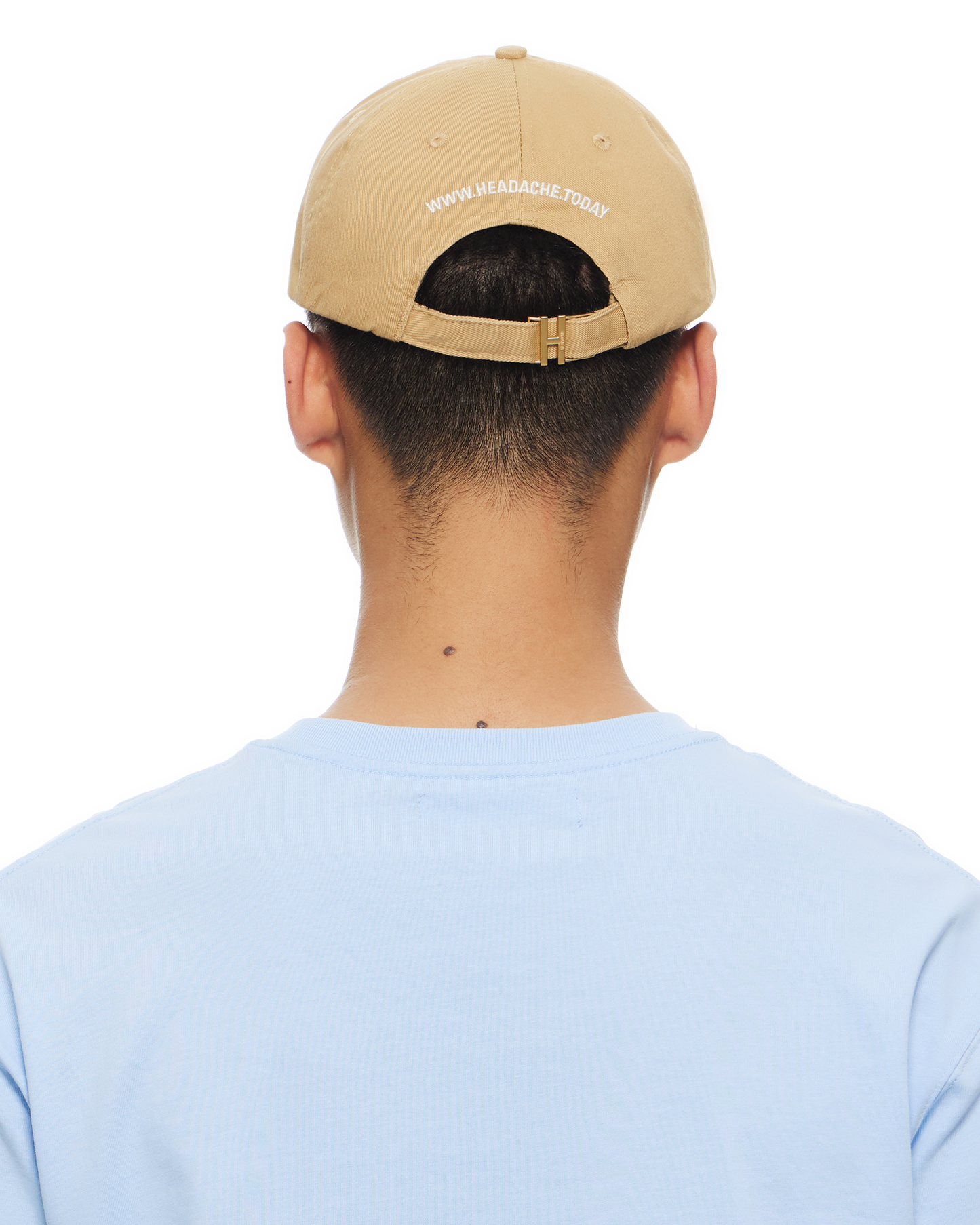 H LOGO EMBROIDERED BASEBALL CAP