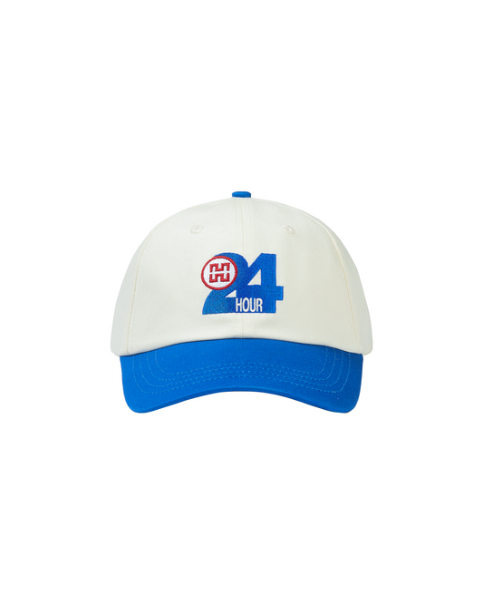 24 HOUR LOGO EMBROIDERED BASEBALL CAP