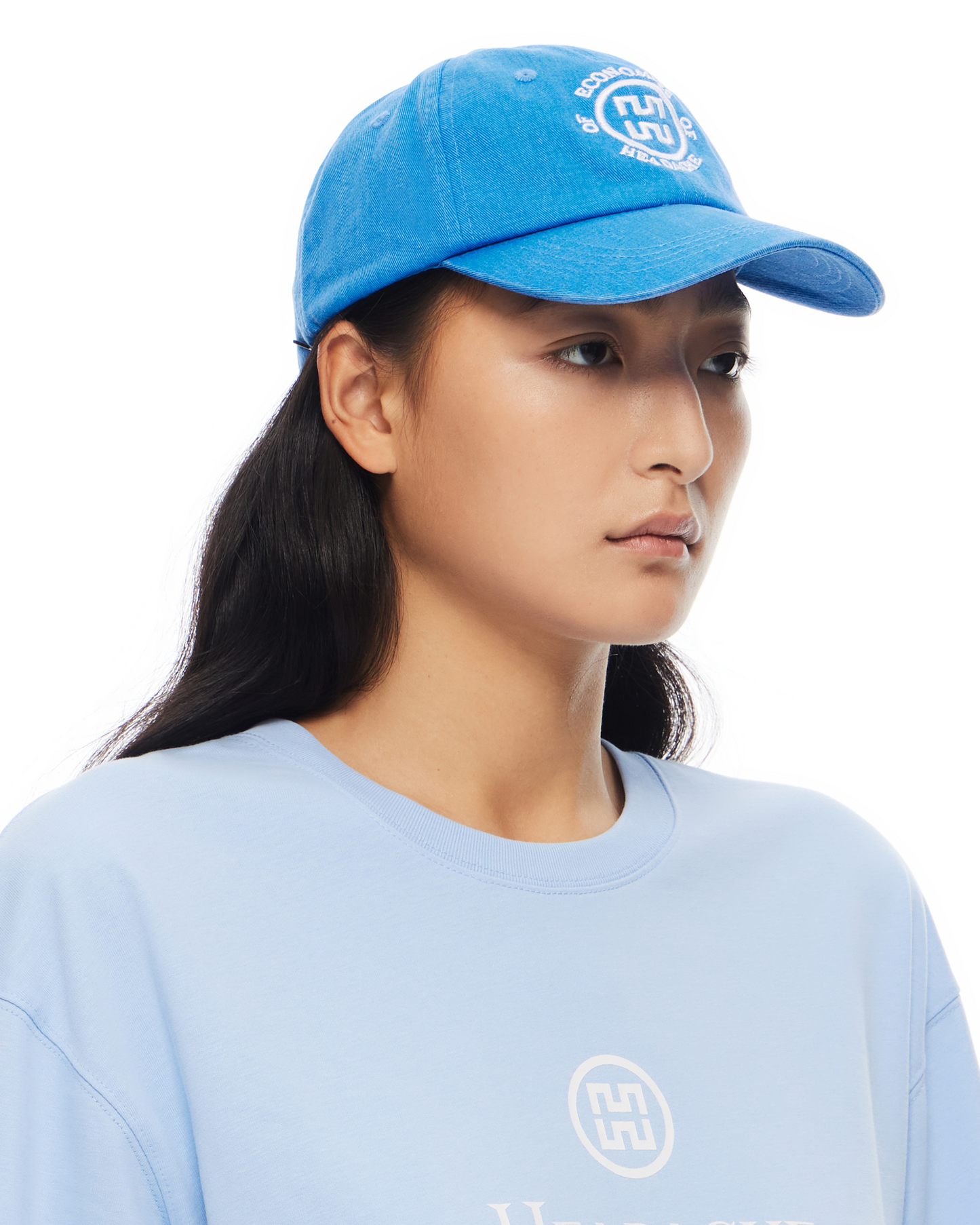 H LOGO EMBROIDERED BASEBALL CAP