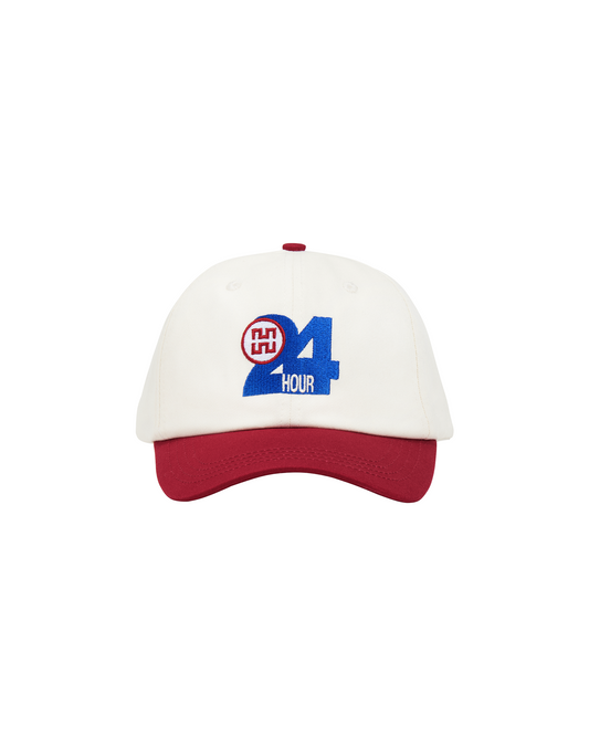 24 HOUR LOGO EMBROIDERED BASEBALL CAP